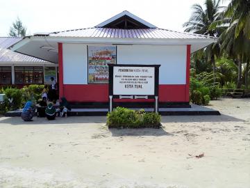 Tampak depan sekolah dasar Niela Mangur 