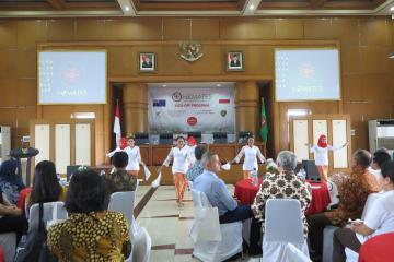 Performance tradisional khas Maluku membuka acara