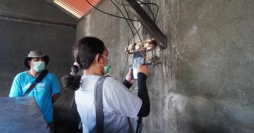 NZMATES' Sheflijane Toumahuw conducted assessment on the village generator 