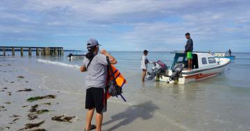 After three fine days in Ujir, it was time the NZMATES Team departing to Kolaha