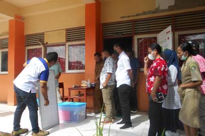 Pelatihan berlangsung dari siang hingga sore hari setelah jam sekolah 